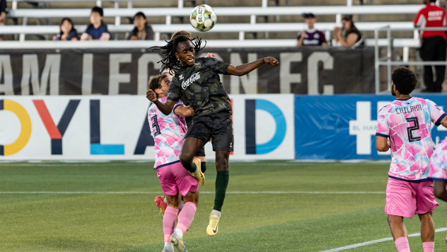 Birmingham Legion FC forward Ronaldo Damus