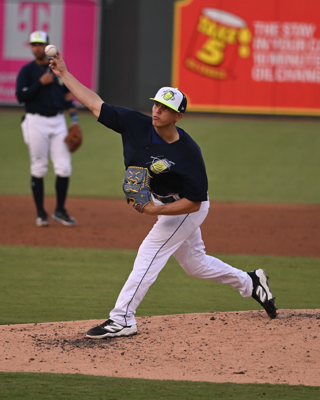 Columbia Fireflies pitcher Kendry Chourio