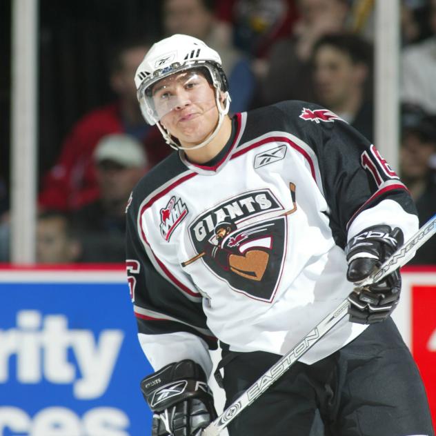 Wacey Rabbit with the Vancouver Giants in 2007