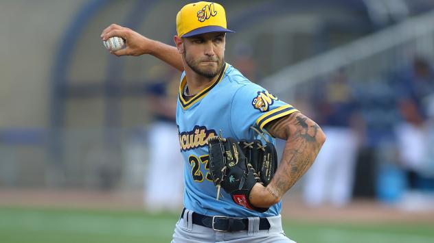 Montgomery Biscuits pitcher Brody Hopkins