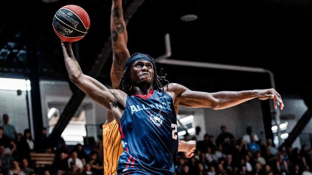 Montreal Alliance's Kevin Osawe in action
