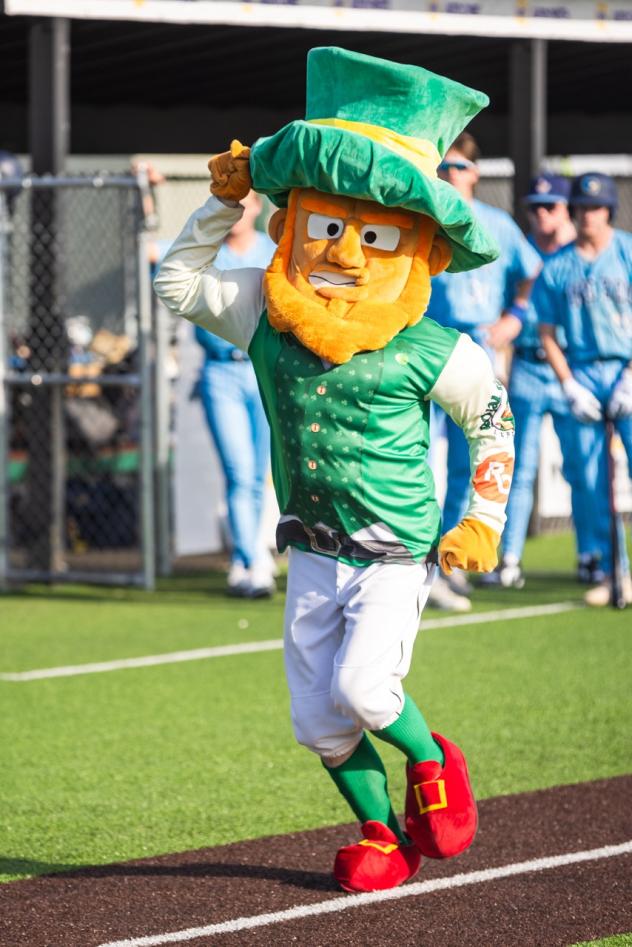 Royal Oak Leprechauns mascot Paddy O'Dinger