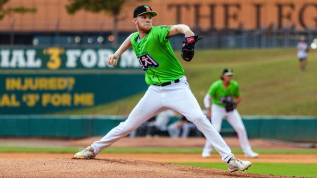 Montgomery Biscuits pitcher Ty Johnson