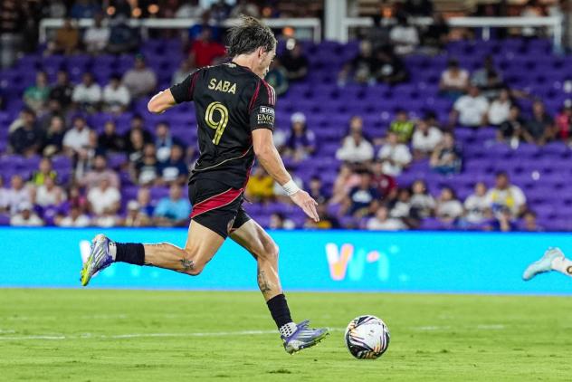 Atlanta United's Saba Lobjanidze in action