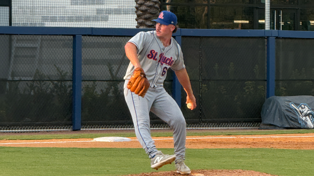St. Lucie Mets pitcher Eli Ankeney