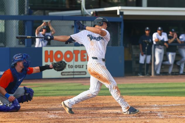 Tampa Tarpons first baseman Kyle West