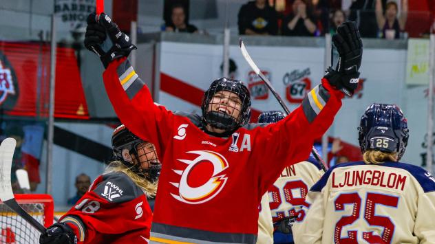 Ottawa Charge forward Emily Clark