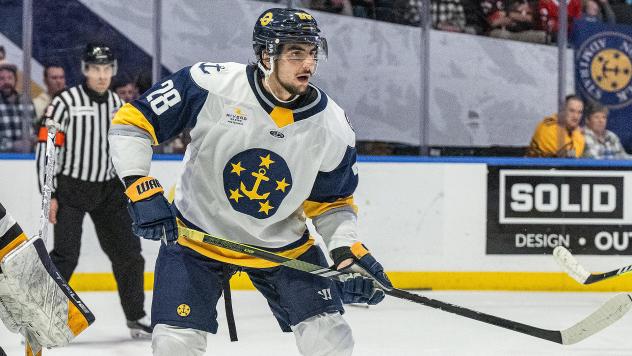 Norfolk Admirals forward German Yavash