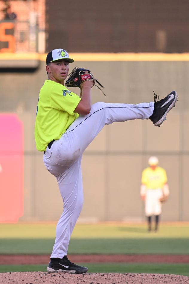 Columbia Fireflies pitcher David Shields