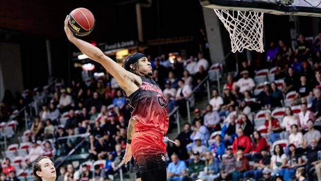 Calgary Surge's Greg Brown III in action