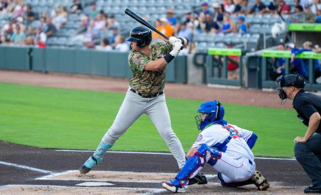 Biloxi Shuckers at bat