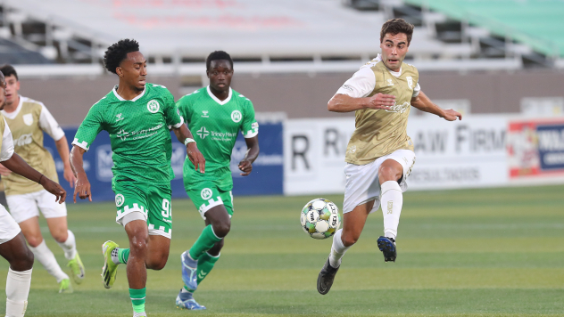 Birmingham Legion FC battles the Hartford Athletic