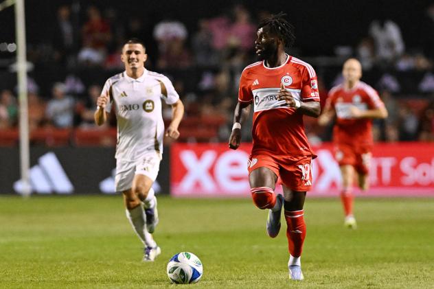 Chicago Fire FC's Jonathan Bamba on the field