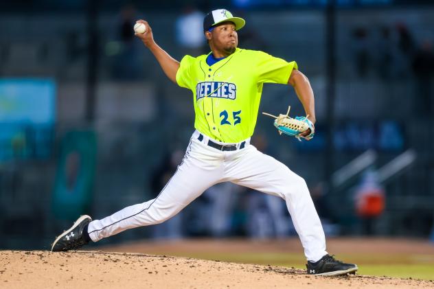 Columbia Fireflies pitcher Henson Leal