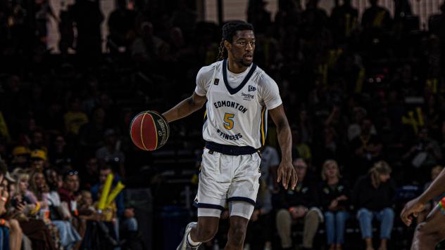 Edmonton Stingers guard Sean East II