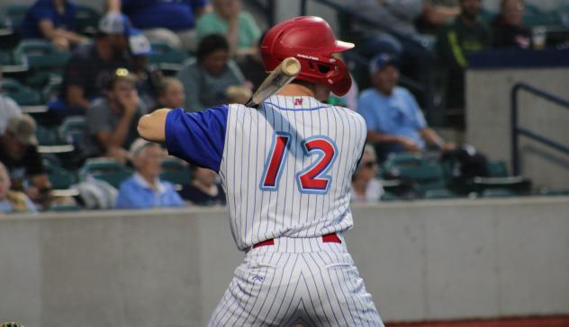 Green Bay Rockers catcher Collin Helms