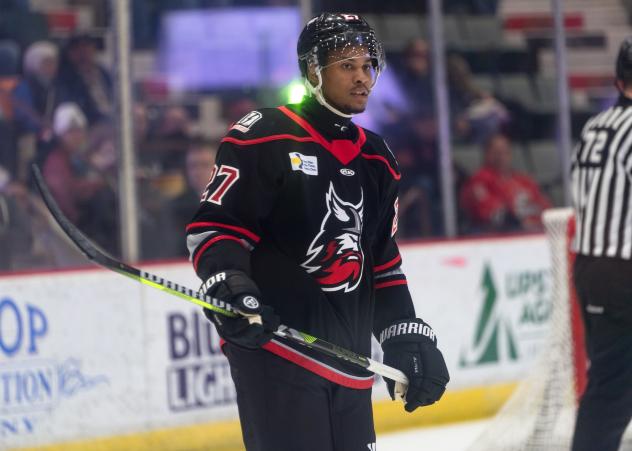Adirondack Thunder forward Isaiah Fox
