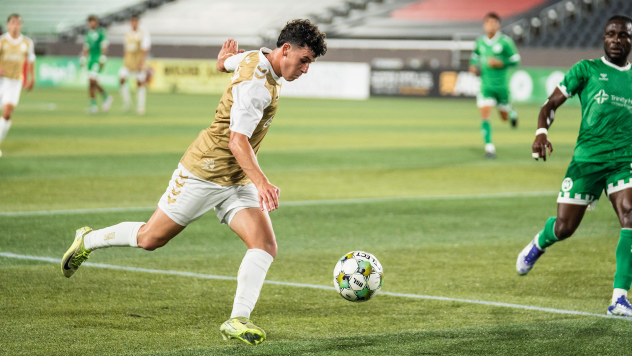 Birmingham Legion FC forward Sebastian Tregarthen