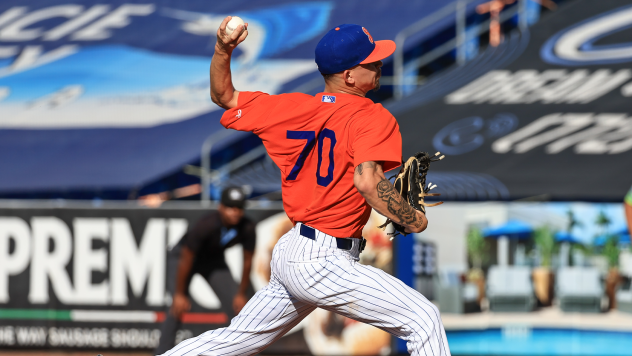 St. Lucie Mets pitcher Daviel Hurtado
