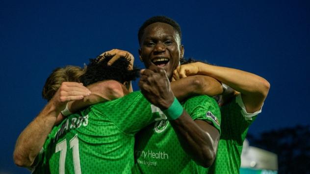 Hartford Athletic celebration