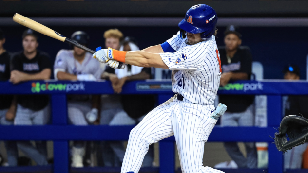 AJ Salgado of the St. Lucie Mets