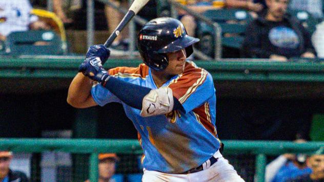 Montgomery Biscuits second baseman Jadher Areinamo