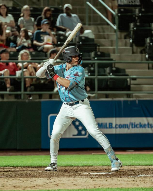 Tri-City Dust Devils at bat