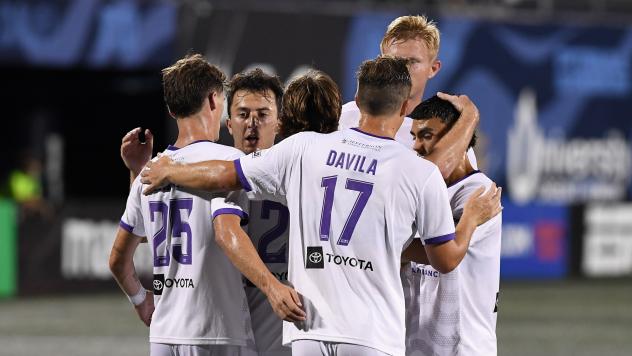 Louisville City FC celebrates win