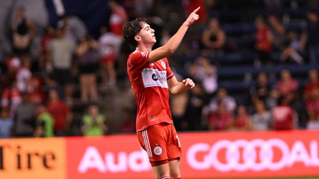 Chicago Fire FC's Brian Gutiérrez