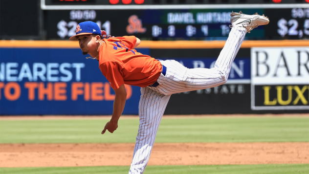 St. Lucie Mets pitcher Daviel Hurtado