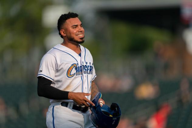 Omaha Storm Chasers infielder Harold Castro