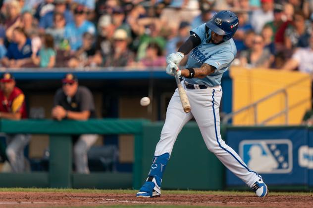Omaha Storm Chasers infielder Harold Castro