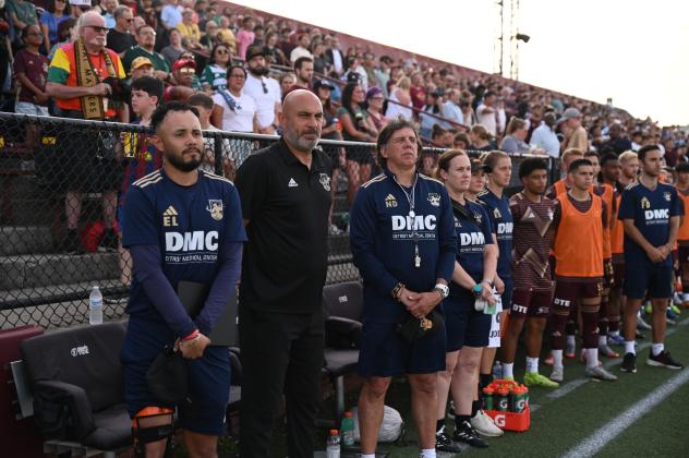Detroit City FC Assistant Coach Nick Dasovic