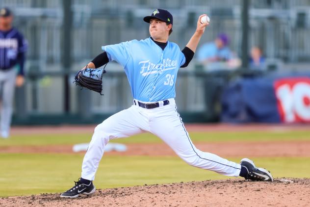 Columbia Fireflies pitcher Dash Albus