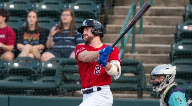 Hickory Crawdads outfielder Paxton Kling