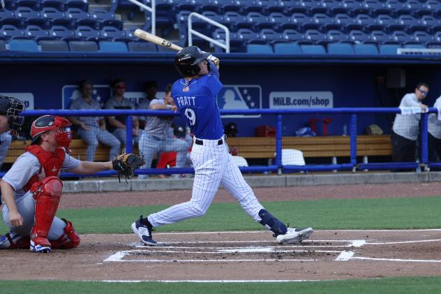 Biloxi Shuckers shortstop Cooper Pratt