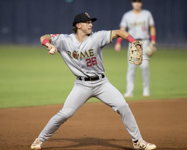 Rome Emperors shortstop Cody Miller