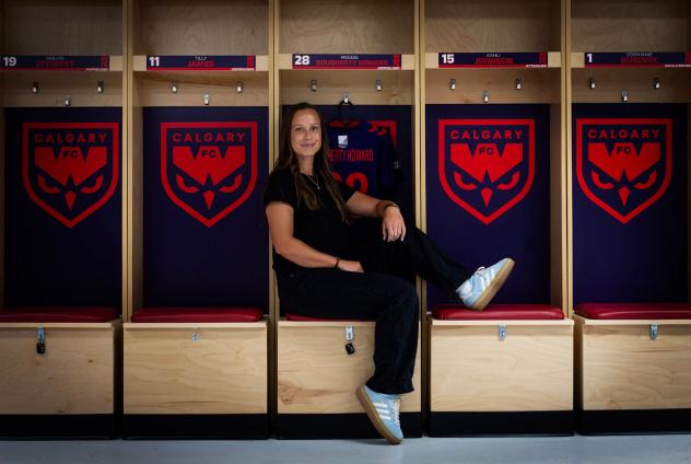 Calgary Wild FC Captain Meggie Dougherty Howard