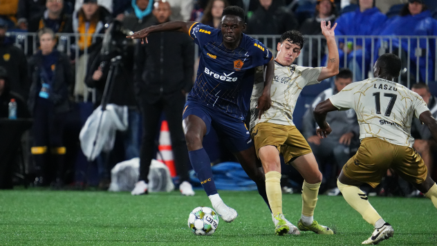 Birmingham Legion FC defends against Rhode Island FC