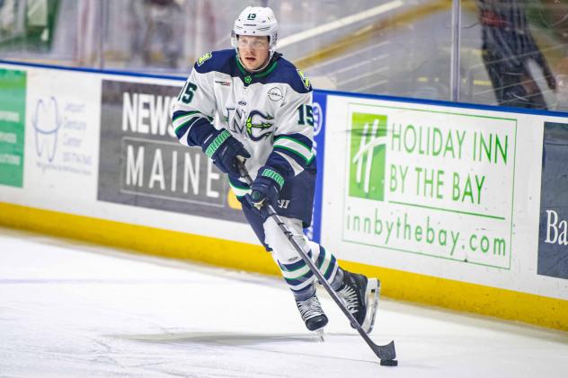 Maine Mariners defenseman Tristan Thompson