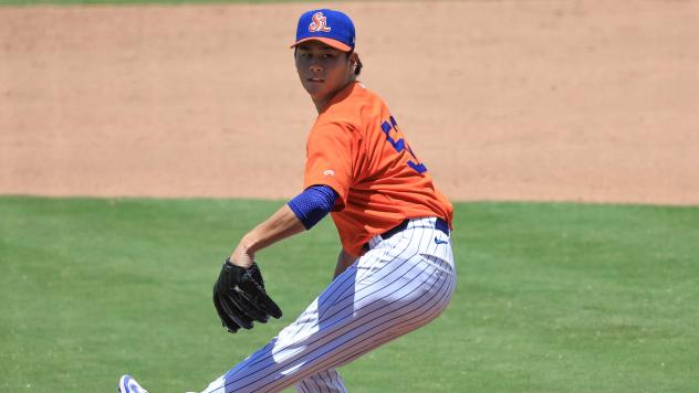 St. Lucie Mets pitcher Yuhi Sako