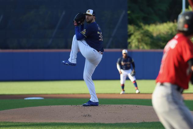 Syracuse Mets pitcher Tylor Megill