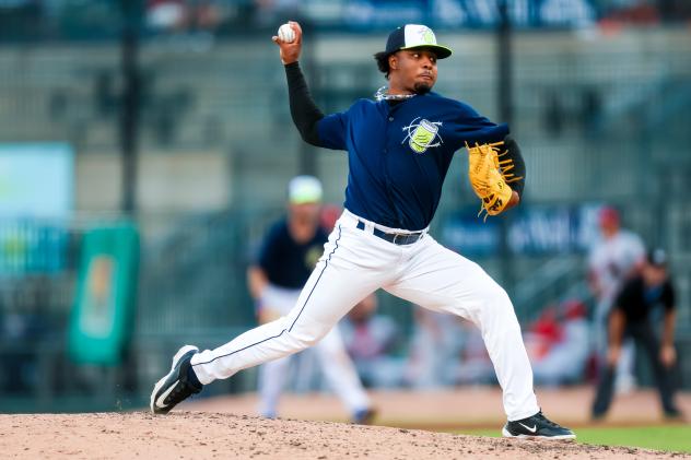 Columbia Fireflies pitcher Julio Rosario