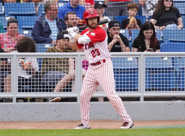 Ottawa Titans outfielder Robert Chayka