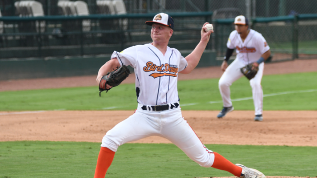 Down East Bird Dawgs pitcher Brandon Kaminer