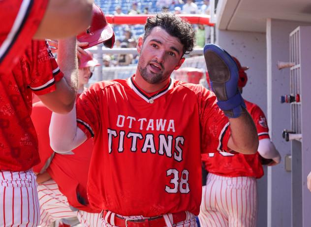 Ottawa Titans utility player Justin Fogel