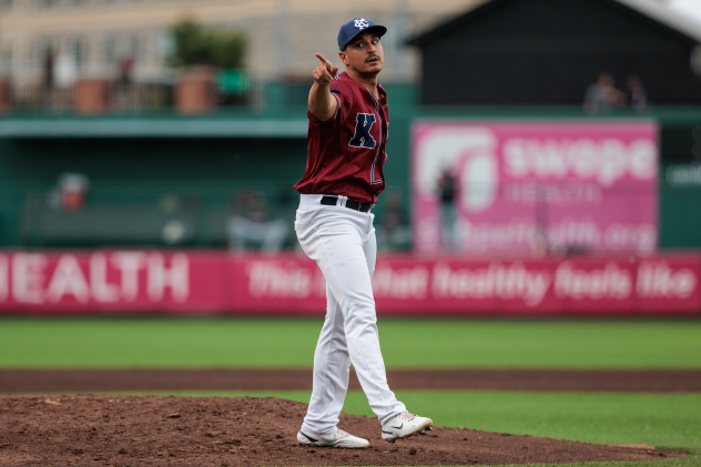 Kansas City Monarchs pitcher Julian Garcia