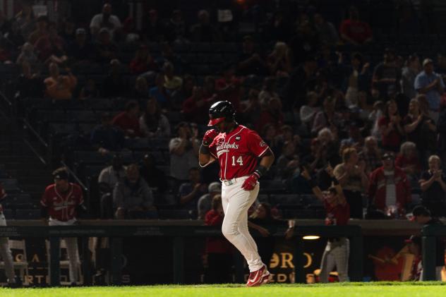 Fargo-Moorhead RedHawks infielder Jose Sermo