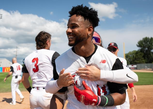Fargo-Moorhead RedHawks infielder Jose Sermo
