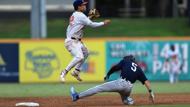 St. Lucie Mets infielder Mitch Voit